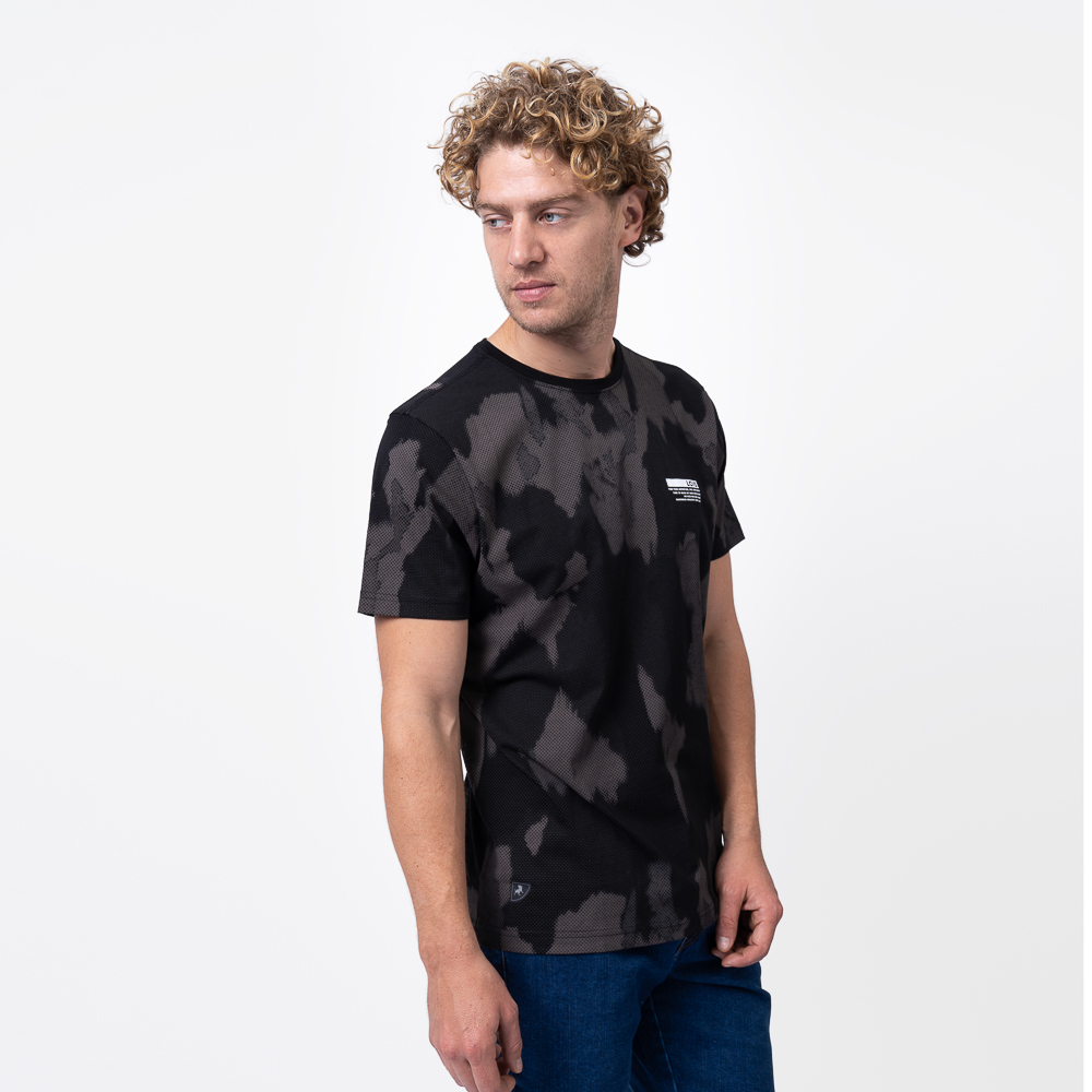 Jersey Tate en negro metalizado